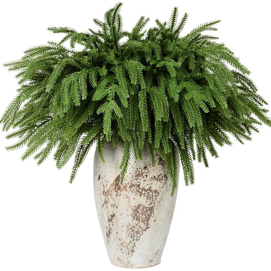 Artificial Christmas Norfolk Pine Branches